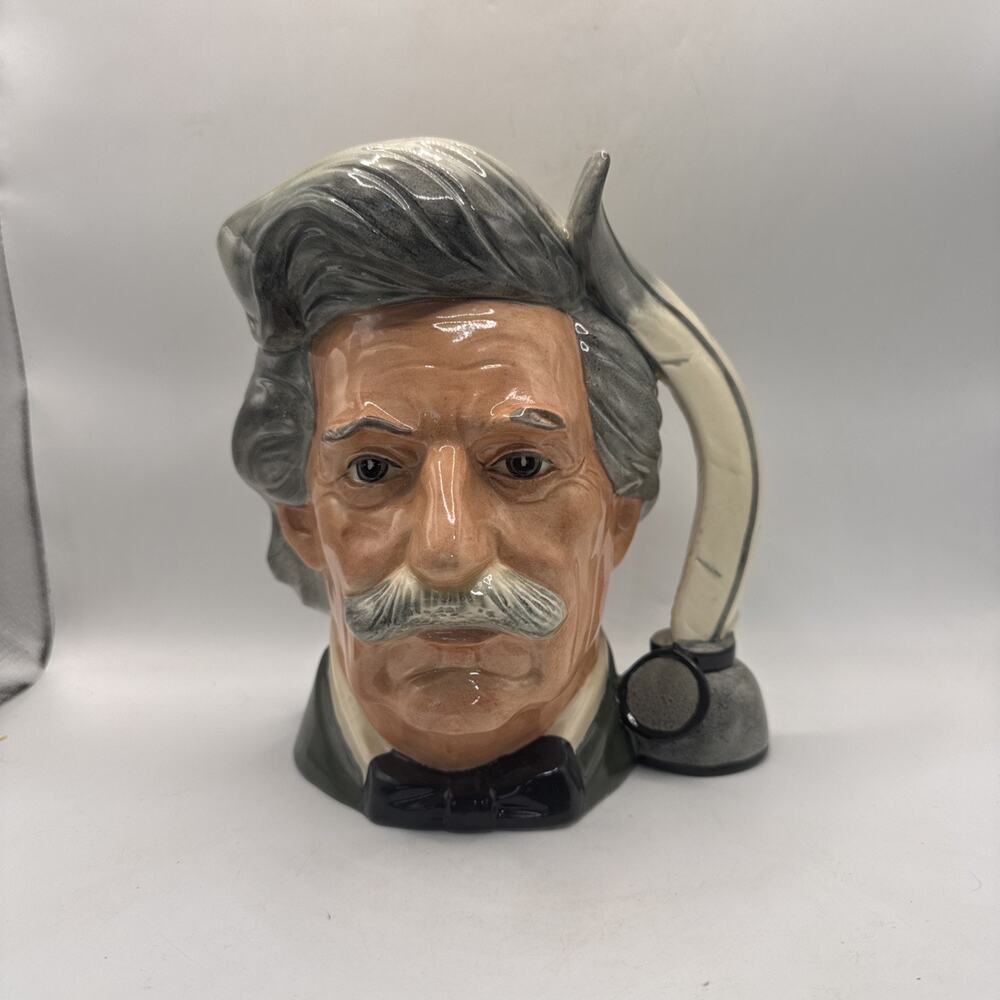 Vintage Royal Doulton 1979 Mark Twain D 6654 Toby Mug Jug 7.5 inch *